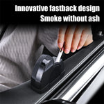 Car Door Ashtray Portable Cigarette Holder with Lid Removable Liner Ashtray