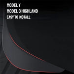4Pcs / Set For Tesla Model 3 2024 Mud Fenders TPE Front and Rear Replacement Splash Guards