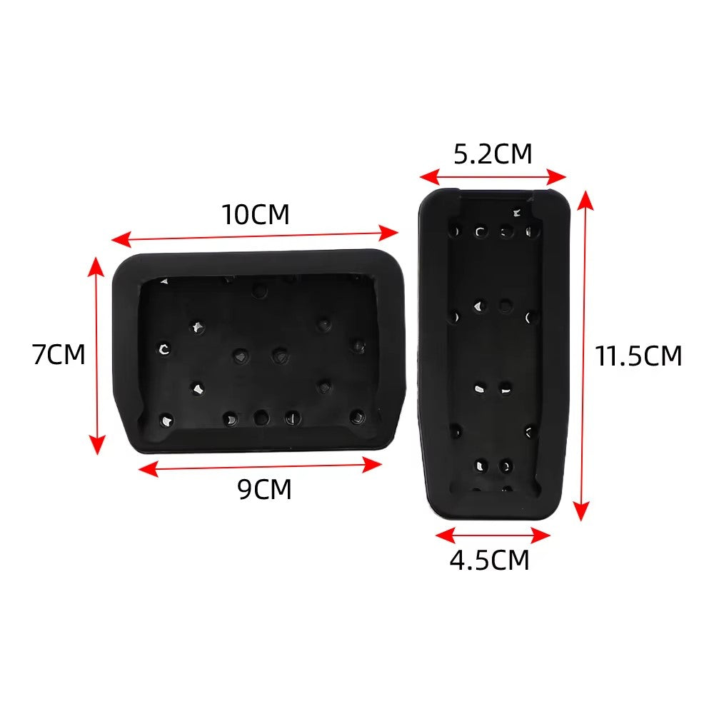 2Pcs / Set For Tesla Model Y  /  3 Car Styling Non Slip Accelerator Brake Pedal Pad Cover