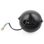 16cm Retro Motorcycle LED Headlight Daytime Running Lamp for Cruiser Chopper Cafe Racer
