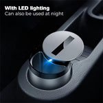 Infrared Sensor Smart Auto Open / Close Aluminum Alloy Car Ashtray with Built In LED Light