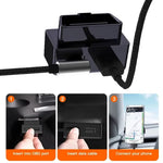 Til Tesla Model 3 / Y OBD Biloplader Dobbeltport Skjult PD Hurtigopladningsudvidelsesdock