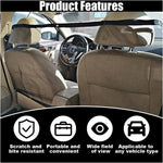Car Pet Barrier Safety Net with Hooks Oxford Cloth Dog Backseat Divider Mesh Fence for Vehicle
