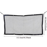 Car Pet Barrier Safety Net with Hooks Oxford Cloth Dog Backseat Divider Mesh Fence for Vehicle