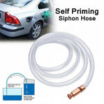 1.8m Siphon Hose Multipurpose Self-Priming Pump Fuel Transfer Pump Shaker Siphon for Gasoline Fuel Water
