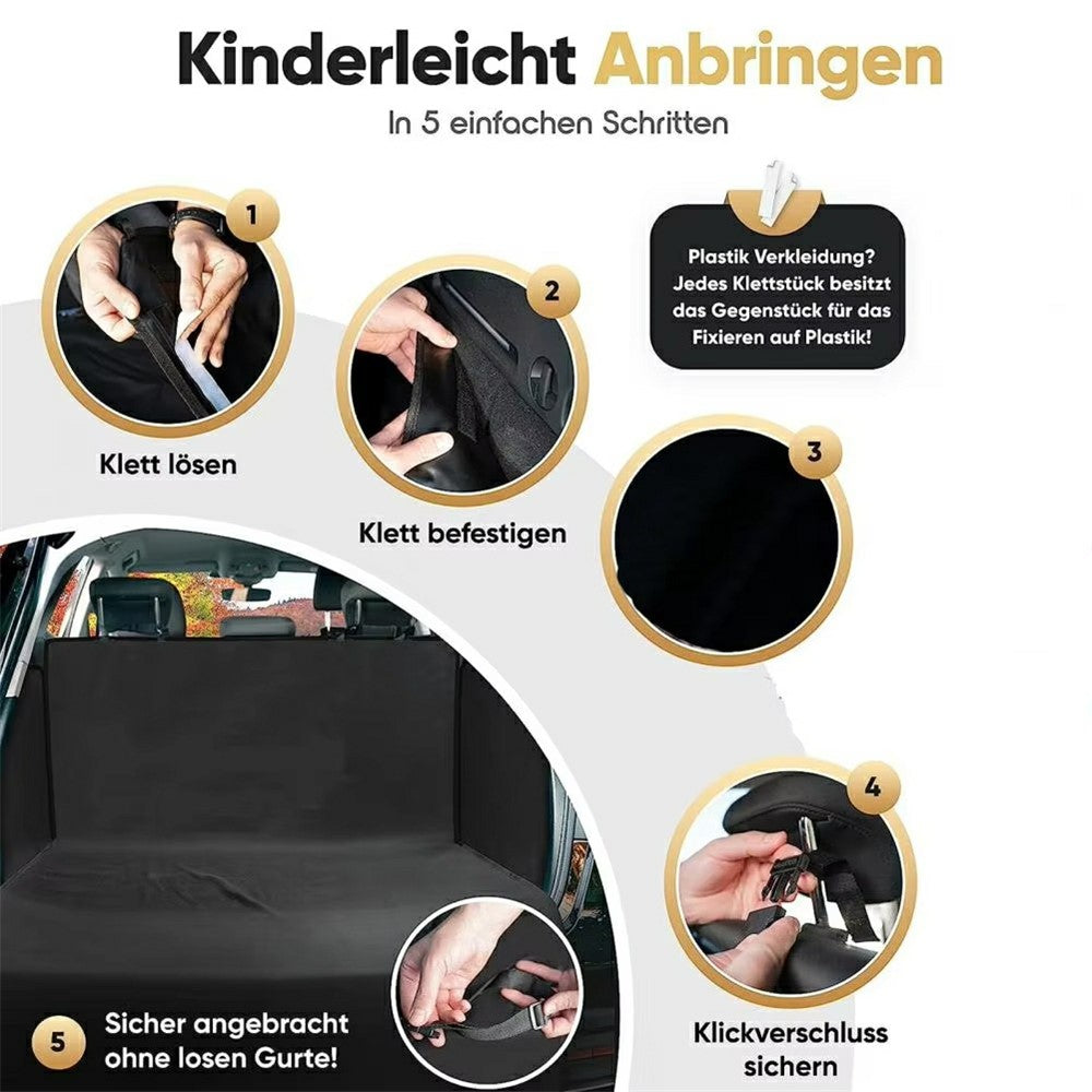SUV Bagagerumsmåtte Vandtæt Anti-Snavs Kæledyrstransportmåtte Tyk Bilhundemåtte Til Bagagerumsbeskyttelse