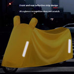 Size 4XL Dustproof Motorcycle Protective Cover Sunproof Oxford Cloth Scooter Rain Cover