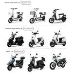 Size 4XL Dustproof Motorcycle Protective Cover Sunproof Oxford Cloth Scooter Rain Cover