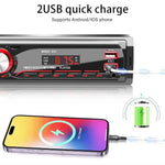 1059 Car MP3 Player Bluetooth-Compatible FM Radio Vehicle Audio System Support TF Card / U Disk