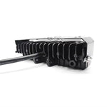 MOFOX 4-LED Motorcycle Auxiliary Light Waterproof Motorbike External Headlight Fog Lamp