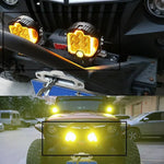 5 Inch 50W LED Work Light Three Sides Illumination Off Road Driving Lamp Spot Beam for Vehicle