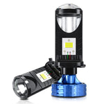 N4 2Pcs H4 LED Headlight Bulbs Car Headlamps 6000K Conversion Kit Automotive Front Light