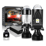 N7 2Pcs H4 LED Headlights High Brightness Car Headlight Bulbs LED Retrofit Automotive Lights