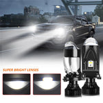 N7 2Pcs H4 LED Headlights High Brightness Car Headlight Bulbs LED Retrofit Automotive Lights