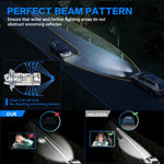 N8 H4 LED Car Headlight Automotive Headlamp High Brightness 6000K Front Light Retrofit Upgrade Kit