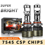 N9 2Pcs 9006 Car Headlamp Mini Lens High Brightness LED Headlight IP67 Waterproof Automotive Front Light