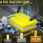 N9 2Pcs 9006 Car Headlamp Mini Lens High Brightness LED Headlight IP67 Waterproof Automotive Front Light