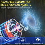 N9 2Pcs 9006 Car Headlamp Mini Lens High Brightness LED Headlight IP67 Waterproof Automotive Front Light