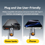 ESSAGER Type-C Cigarette Lighter Tungsten Wire Heating Auto Shut-Off Compact Aluminum Alloy