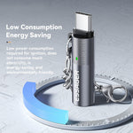 ESSAGER Type-C Cigarette Lighter Tungsten Wire Heating Auto Shut-Off Compact Aluminum Alloy