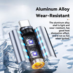 ESSAGER Type-C Cigarette Lighter Tungsten Wire Heating Auto Shut-Off Compact Aluminum Alloy