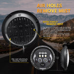 R8 7 Inch LED Headlight IP67 Waterproof Off Road Vehicle Devil Eye DRL Turn Signal Lamp