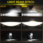 R8 7 Inch LED Headlight IP67 Waterproof Off Road Vehicle Devil Eye DRL Turn Signal Lamp