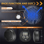 5.75 Inch LED Headlight for Motorcycle Waterproof DRL Turn Signal Devil Eye High Low Beam Lamp