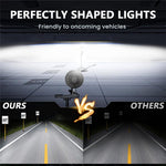 7 Inch Round LED Headlight Anti Glare High Low Beam Aluminum Shell Off Road Vehicle Headlamp