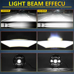 7 Inch Round LED Headlight Anti Glare High Low Beam Aluminum Shell Off Road Vehicle Headlamp