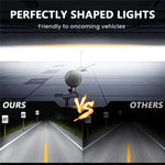 R1 7 tommer rund LED Forlygte 4 Tilstande Off Road Køretøj Forlygte til Motorcykel Klassiske Biler