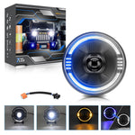 7 Inch LED Headlight for Motorcycle Off Road Vehicle DRL Turn Signal High Low Beam Headlamp