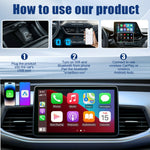 Wireless CarPlay Android Auto 2-in-1 Adapter for Car Navigation USB Dongle