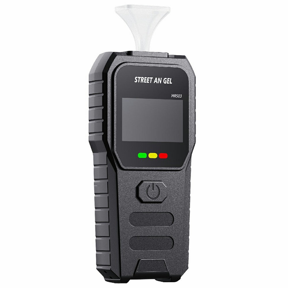 MR503 Portable Breathalyzer High Precision Alcohol Tester Digital Breath Analyzer with Voice Prompt