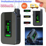 D1000 Portable Breathalyzer High Precision Alcohol Tester with Voice Prompt Digital Breath Analyzer