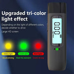MR993 Portable Breathalyzer Type C Rechargeable High Precision Digital Alcohol Tester with LED Display