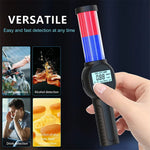 MR701 Portable Alcohol Tester Digital Breathalyzer High Precision Detector with Sound and Light Prompt