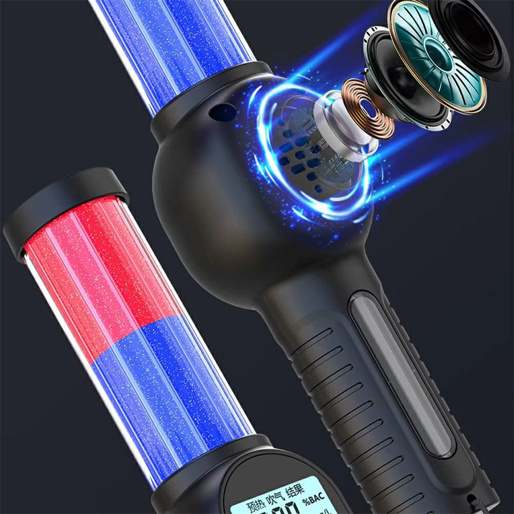 MR701 Portable Alcohol Tester Digital Breathalyzer High Precision Detector with Sound and Light Prompt
