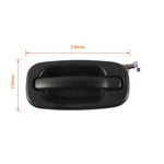 A2269-03 Shockproof Rear Left Exterior Door Pull Handle for Car, OE: 15721571 / 15107655
