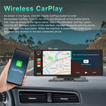Til bilens instrumentbræt 10,26 tommer touchskærm CarPlay Android Auto FM-transmitter med bakkamera