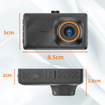 A5 4K Front 2K Rear Car Dash Cam 3 Inch Dual Lens WiFi Smartphone Connection Vehicle Parking Recorder