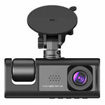 WIFI Car Dash Cam HD 1080P Front / Inside / Rear 3 Lens Car DVR Parking Recorder