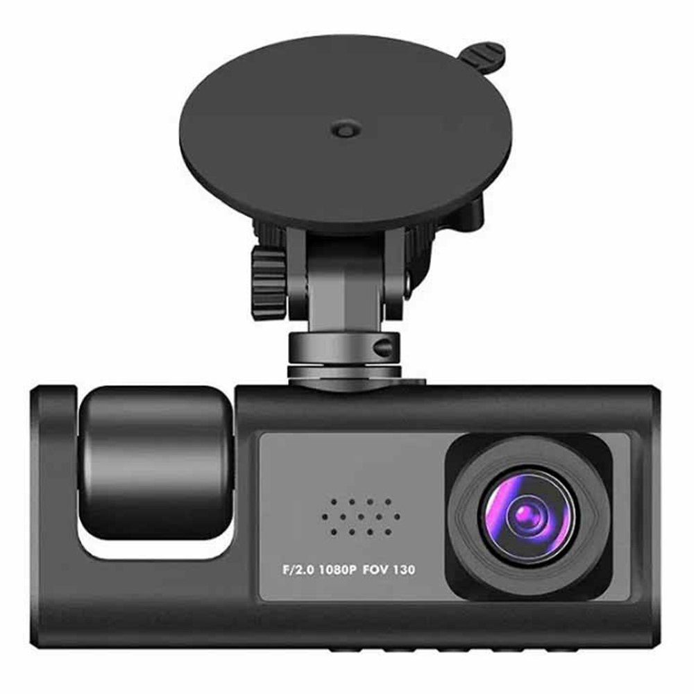 WIFI Car Dash Cam HD 1080P Front / Inside / Rear 3 Lens Car DVR Parking Recorder