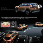 WIFI Car Dash Cam HD 1080P Front / Inside / Rear 3 Lens Car DVR Parking Recorder