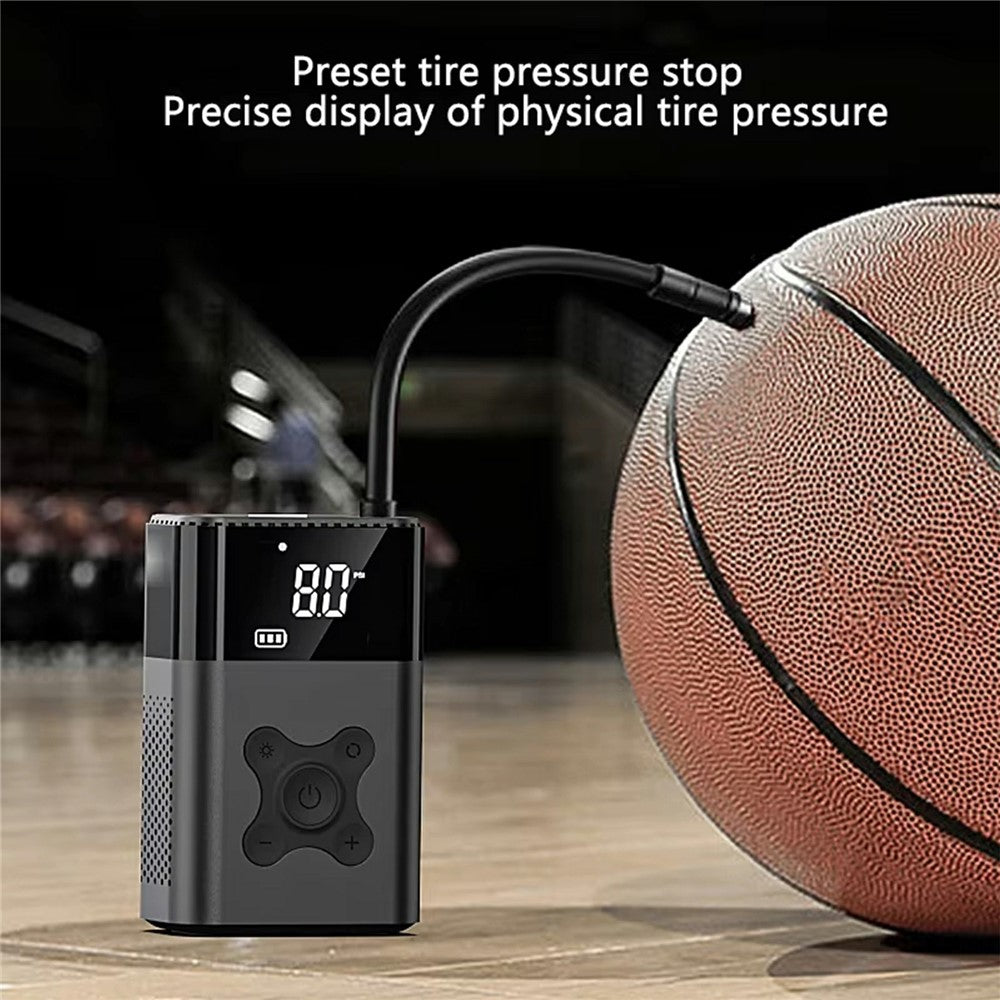 CQB-B5-01 Portable Digital Display Wireless Car Air Pump  19 Cylinder Smart Electric Tire Inflator