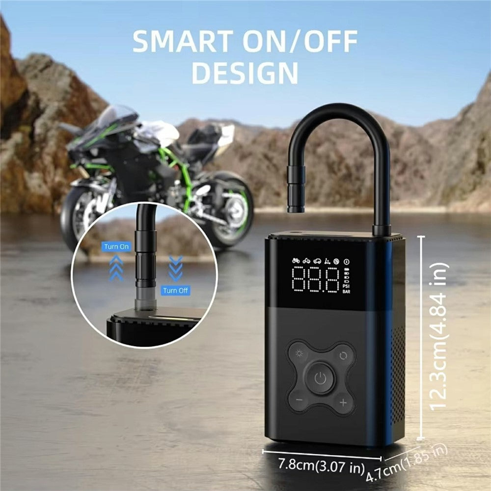 CQB-B5-01 Portable Digital Display Wireless Car Air Pump  19 Cylinder Smart Electric Tire Inflator