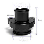 For 335i Coolant Hose Connector Engine Cooling System Aluminum Alloy Replacement Part, 11537541992 11537544638