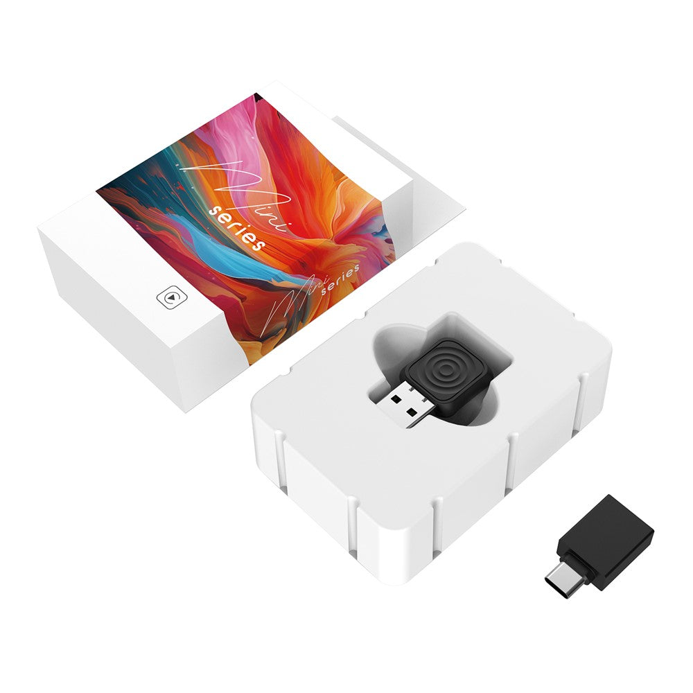 CARLINKIT Mini Ultra Trådløs CarPlay Android Auto-adapter til opgradering af kablet CarPlay Android Auto-biler