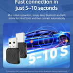 CARLINKIT Mini Ultra Trådløs CarPlay Android Auto-adapter til opgradering af kablet CarPlay Android Auto-biler