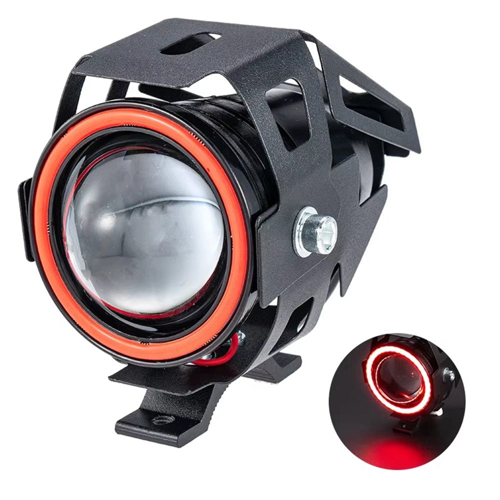 Waterproof Motorcycle Headlight with Bluetooth-Compatible Speaker High Low Beam Fog Light